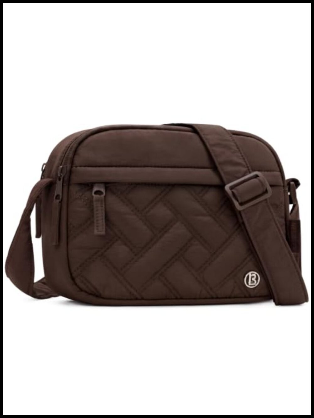 Quilted Nylon Small Crossbody Bag RFID Puffer Shoulder Purse